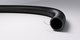 Т-plast Труба гофрированная ПНД Черная 25мм (50 M)